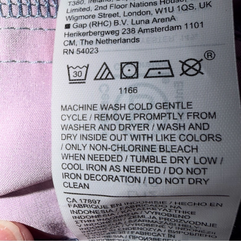 Athleta Kids Tie-Dye On The Go Romper - Purple and Pink Size L (12) - Picture 6 of 7